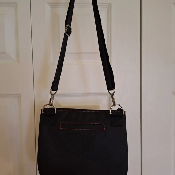 Thirty-One Black and Pink Crossbody Bag - Picture 13 of 15